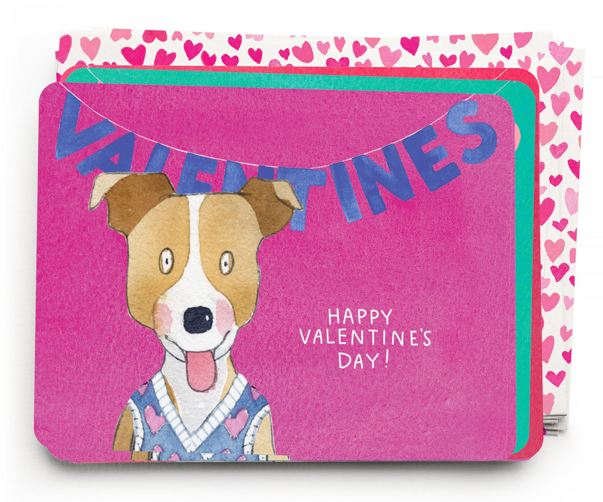 Animal Friends Classroom Valentine Set