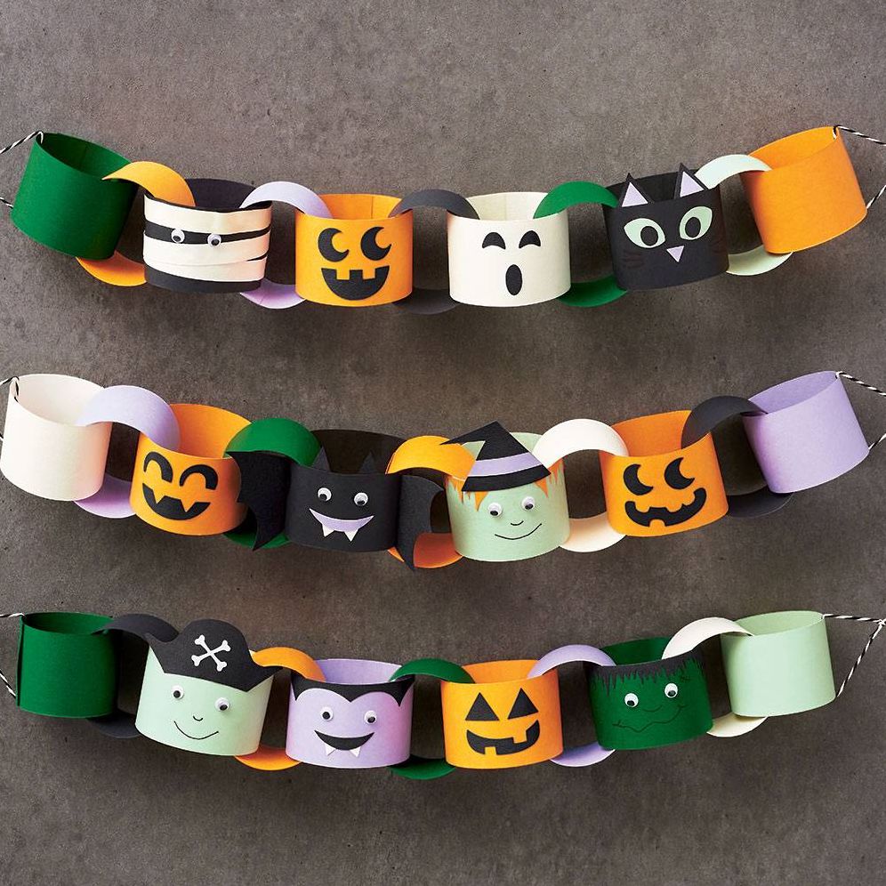 Paper Chain Halloween Craft Kit
