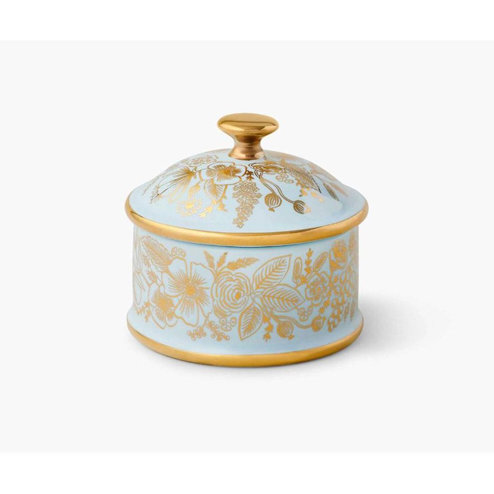Colette Round Porcelain Box
