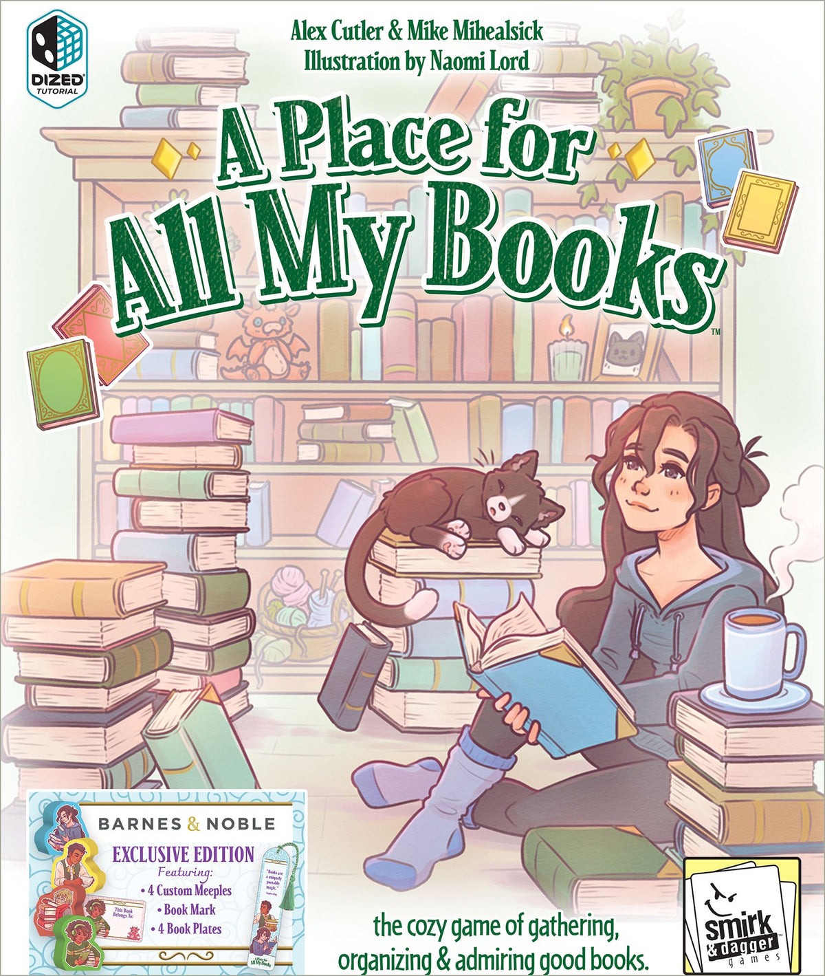 A Place For All My Books by Alex Cutler and Michael Mihealsick (B&N Exclusive) (Our 2025 Game of the Year)