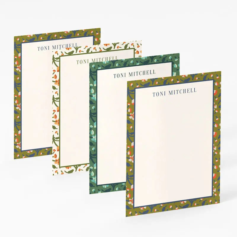 Personalized stationery
