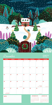 2027 Wall Calendar - Enchanted Wildscapes - Pear Tree Press