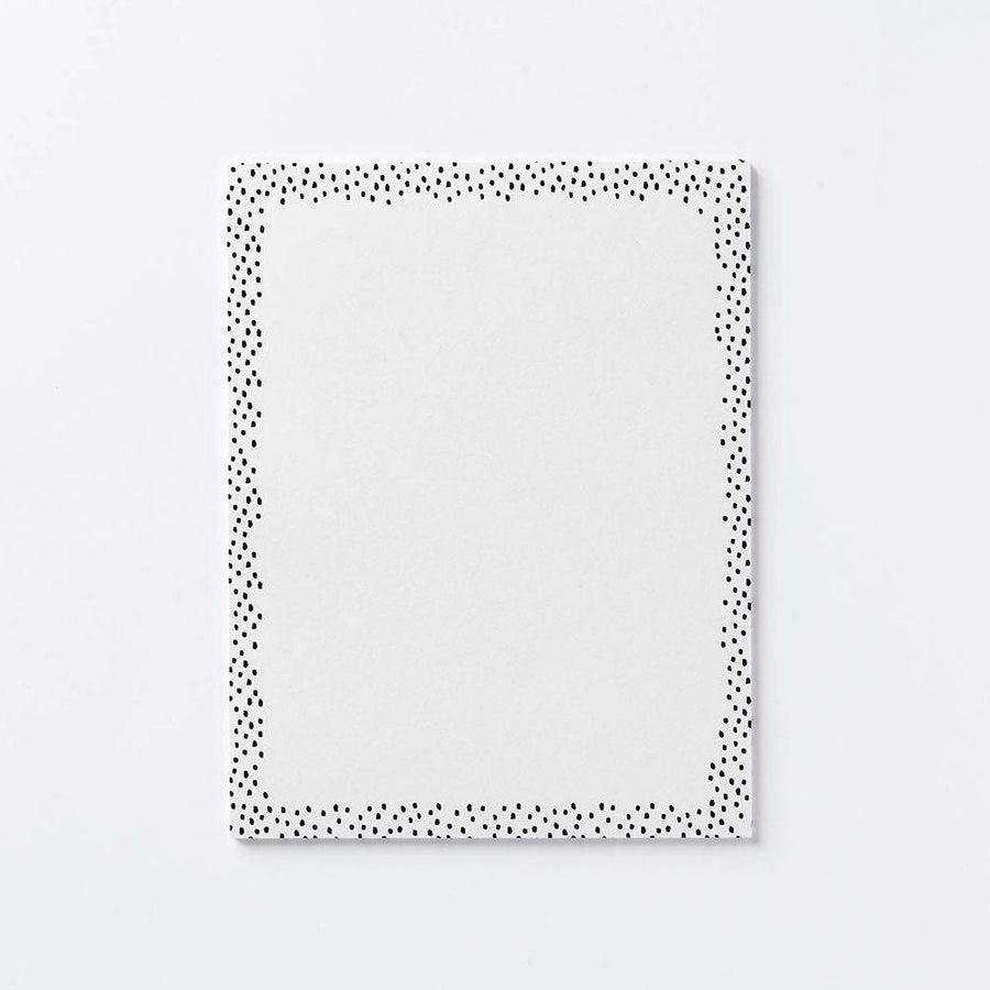 Vanilla Bean Border Craft Paper