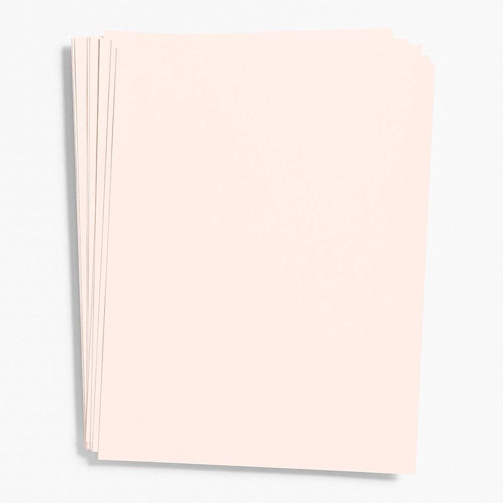 Superfine Blush Paper 8.5" x 11"