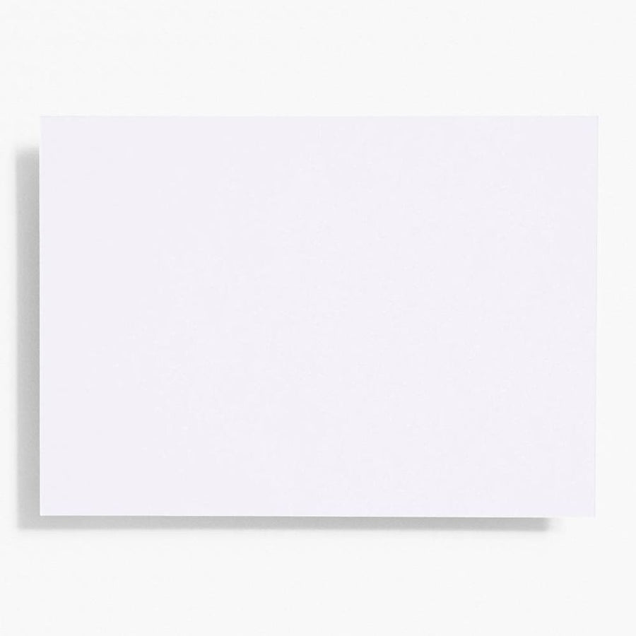 Pure White A6 Note Cards