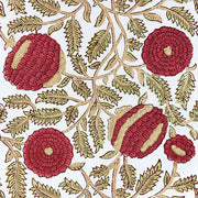Marigold Glitz Scarlet Handmade Paper