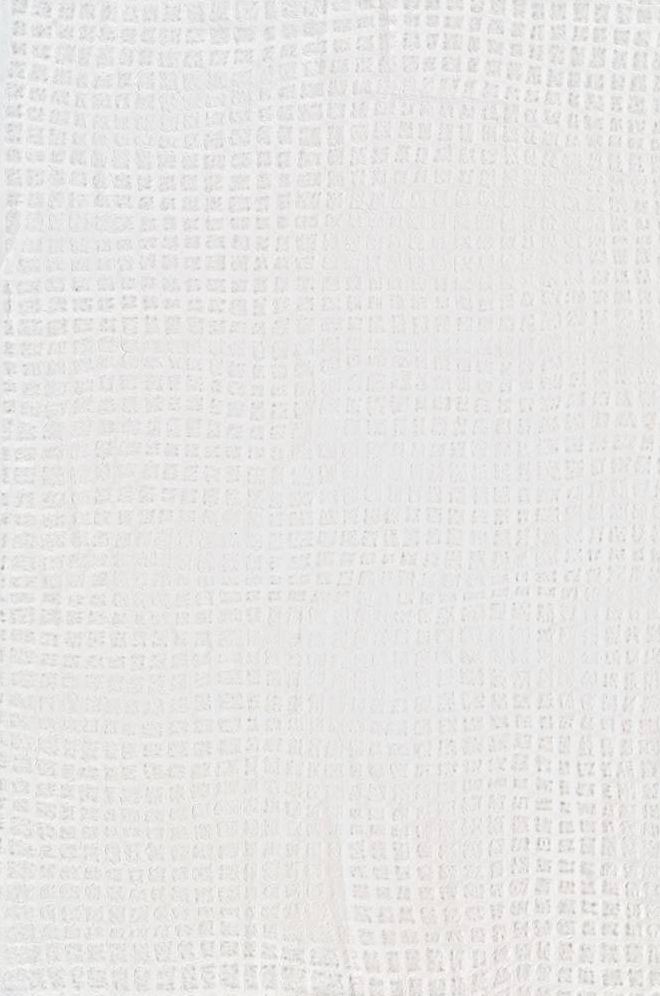 White Lace Window Panes Handmade Paper
