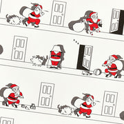 Sneaky Santa Kraft Roll Wrap
