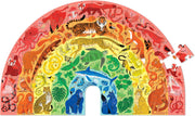 Rainbow of Animals 100 pc Shaped Puzzle