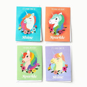 Unicorn Classroom Valentine Card Set
