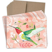 Hummingbird Stationery Set