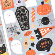 Classic Halloween Icon Sticker Sheet
