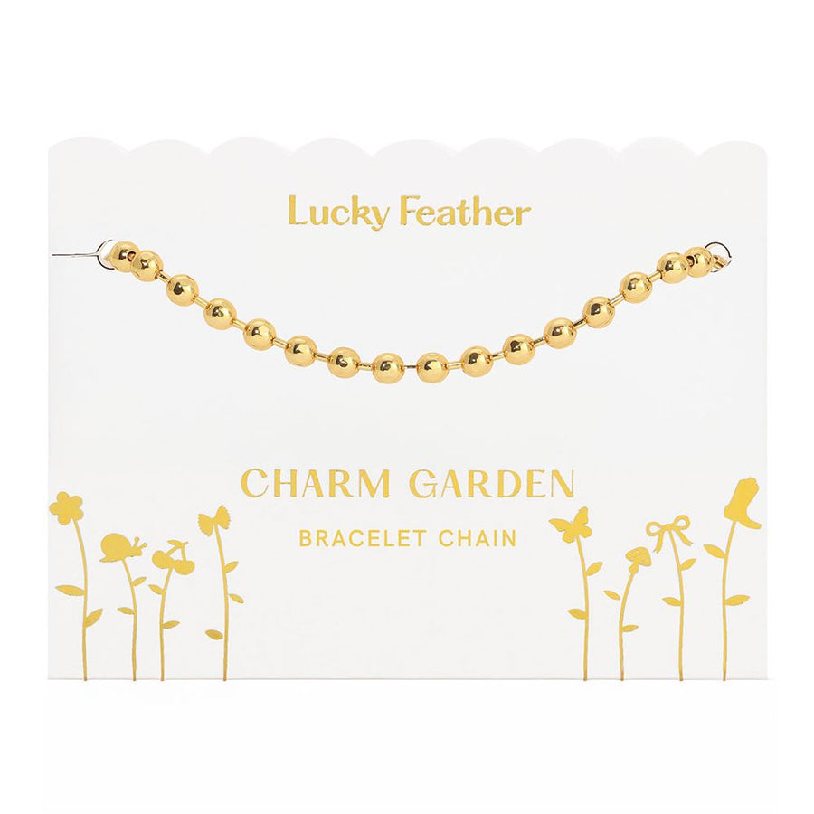 Charm Garden - Bracelet Chain- Gold