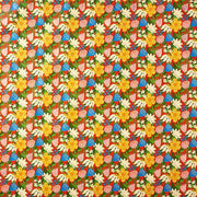 Retro Flower Market Stone Wrapping Paper