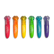Lucky Cat Paw: Neon Highlighters - Grape Scent (Set of 6)