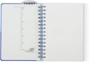 2027 Standard Issue Blue Color Block Weekly Desk Planner