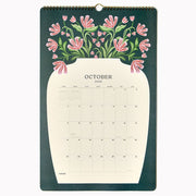 2026-2027 Paper Source Modern Vases Tall Wall Calendar