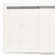 2026-2027 Paper Source Landscapes Monthly Desk Planner