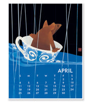 2027 Linnea Design Desktop Calendar