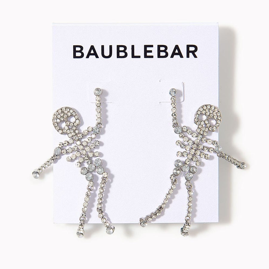 Skeleton Drop Earrings