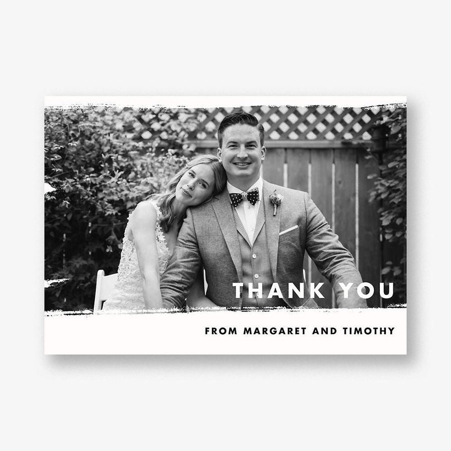 Deckle Edge Thank You Notes
