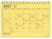 2027 Marks Yellow Jan Start S Weekly Desk Planner