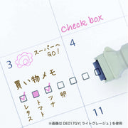 Cruro Stamp Marker - Grey Check Box