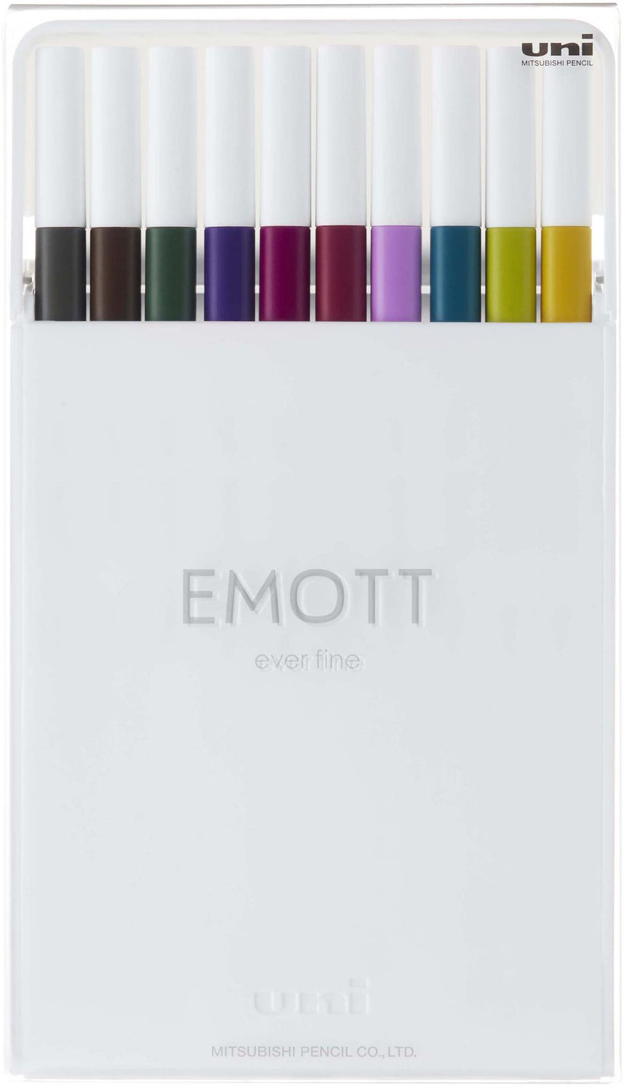 EMOTT FINELINE PEN SET 10PC VINTAGE