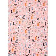 Party Cats Flat Wrap