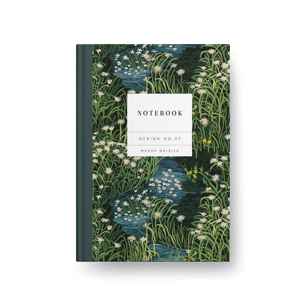 Kaleido Marsh Daisies Hardback Notebook