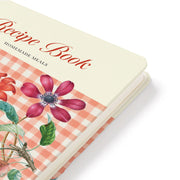 Garden Table B5 Hardcover Spiral Recipe Journal