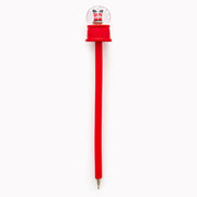 Santa Chimney Snow Globe Pen