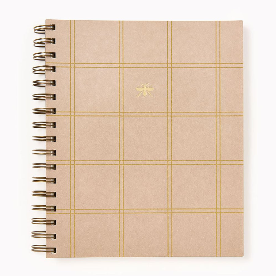 Sand Grid Paper Wasp Daily Planner