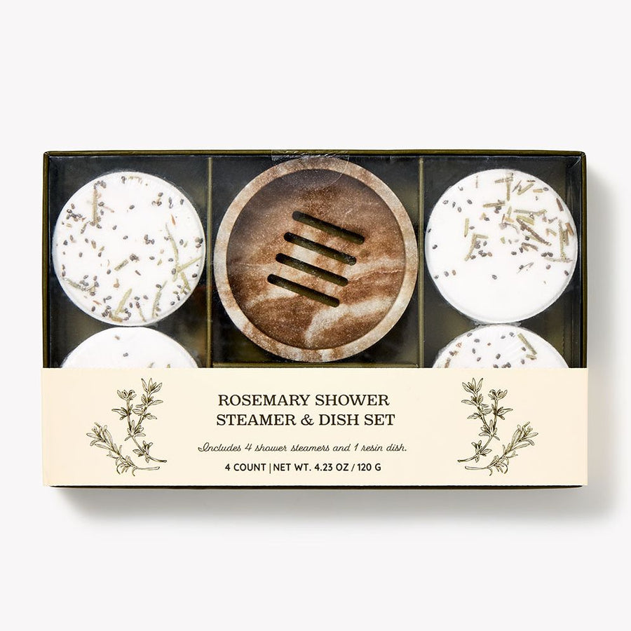 Rosemary Shower Dish & Steamer