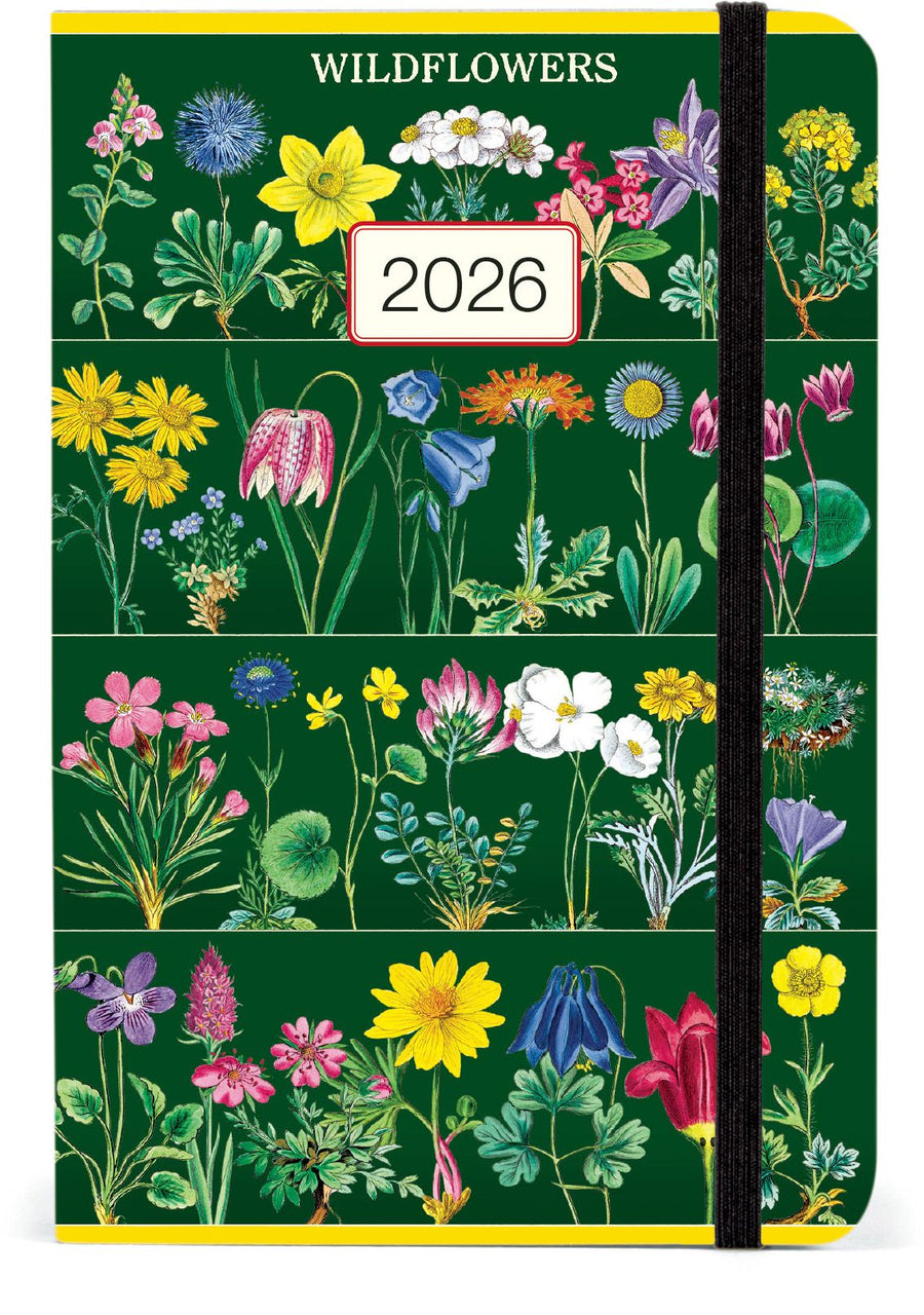 2026 Cavallini Wildflowers Weekly Planner