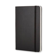 Moleskine Classic Notebook, Large, Plain, Black, Hard Cover (5 x 8.25)